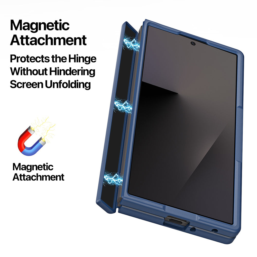MagSafe-fodral för Samsung Galaxy Z Fold8 Ultra F976 / Z Fold7 F966, DUX DUCIS, Yind, Grå