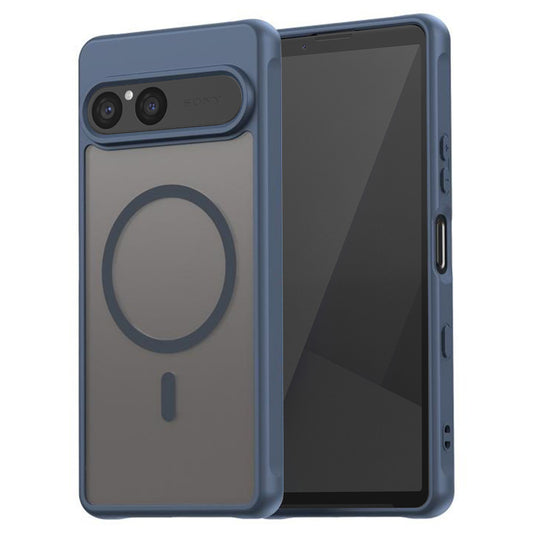 MagSafe-skal för Sony Xperia 10 VII, Techsuit, HaloFrost II, Marinblå