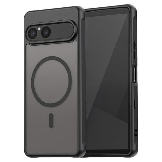 MagSafe-skal för Sony Xperia 10 VII, Techsuit, HaloFrost II, Svart