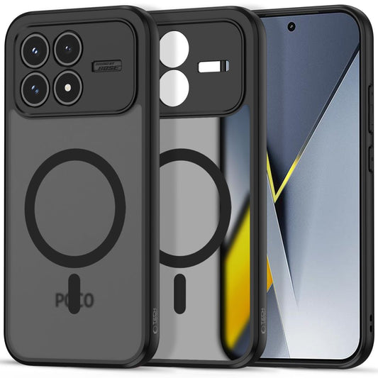 MagSafe-skal för Xiaomi Poco F8 Pro, Tech-Protect, Magmat, Svart