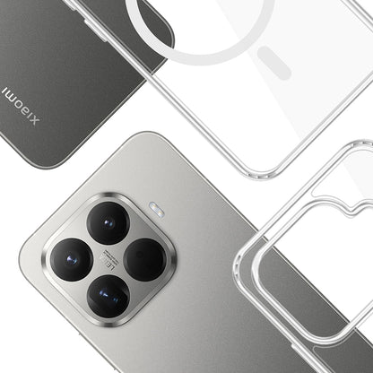 MagSafe-skal för Xiaomi 15T Pro, 3MK, Armor MagCase, Transparent