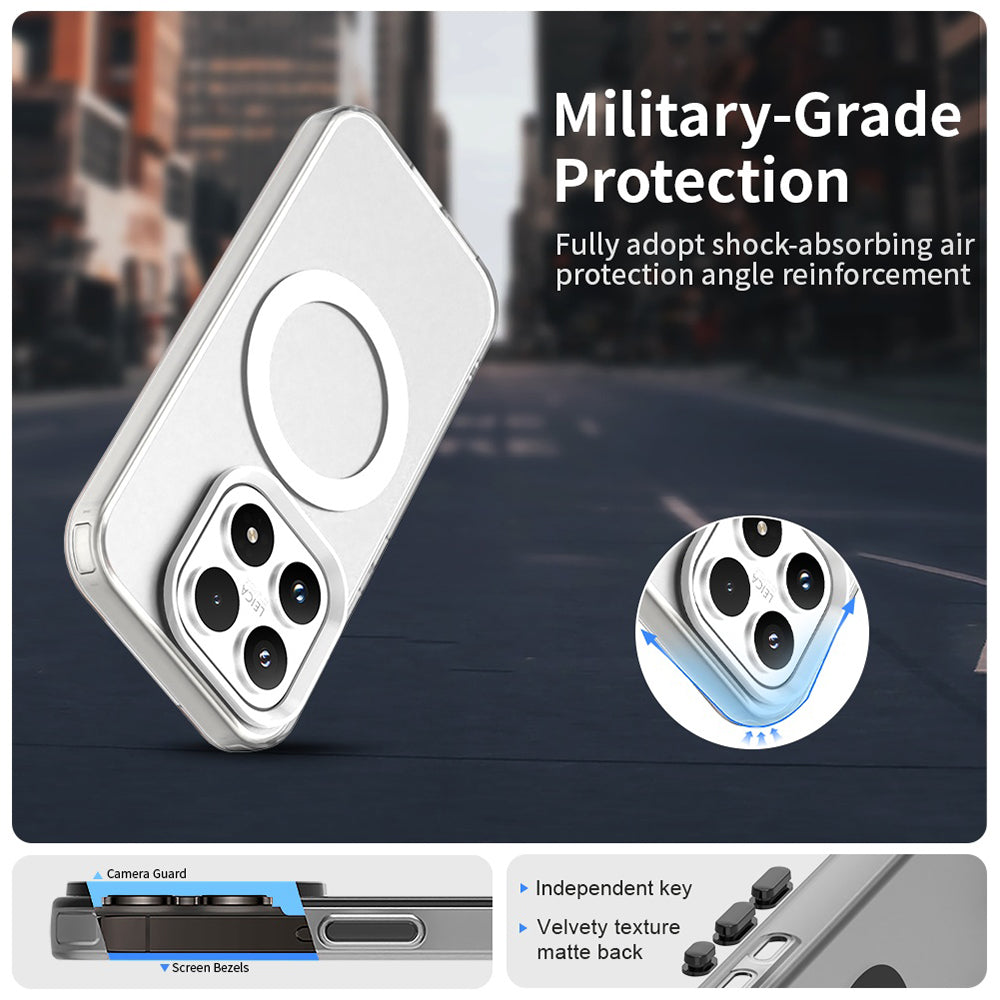 MagSafe-skal för Xiaomi 17, Techsuit, CandyCase, Vit