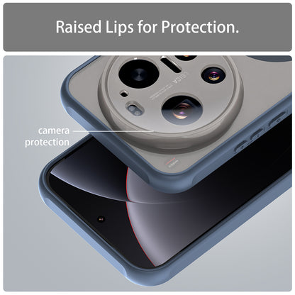 MagSafe-skal för Xiaomi 17 Ultra, Techsuit, HaloFrost II, Marinblå
