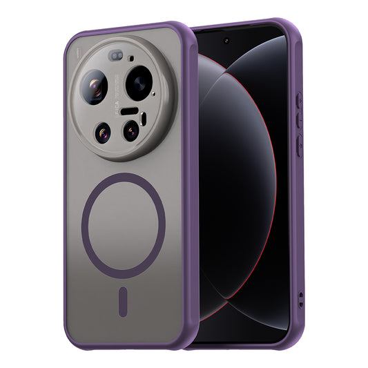 MagSafe Case for Xiaomi 17 Ultra, Techsuit, HaloFrost II, Purple