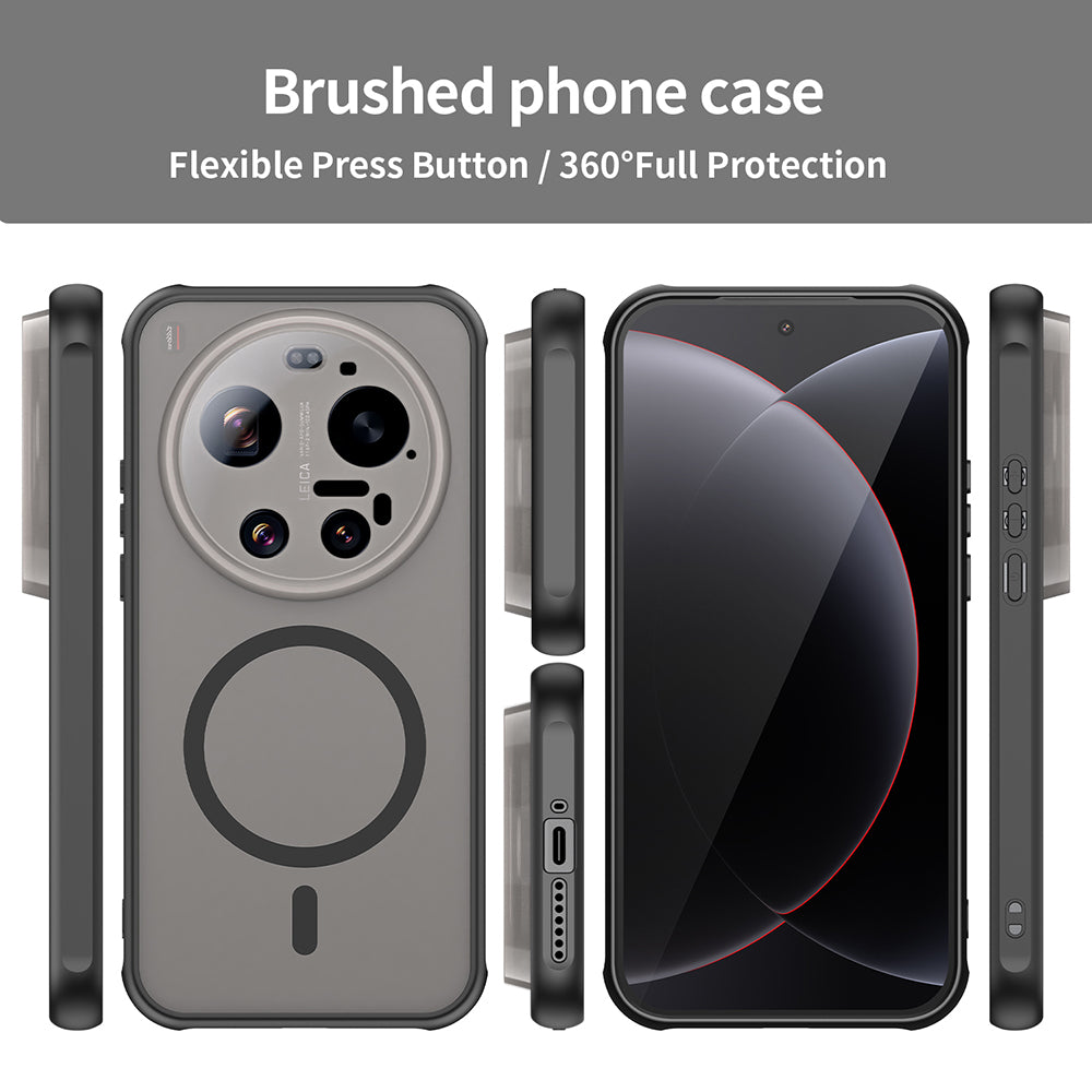 MagSafe-skal för Xiaomi 17 Ultra, Techsuit, HaloFrost II, Svart