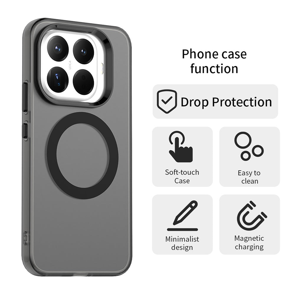 MagSafe-fodral för Xiaomi 17T Pro, Techsuit, CandyCase, Svart