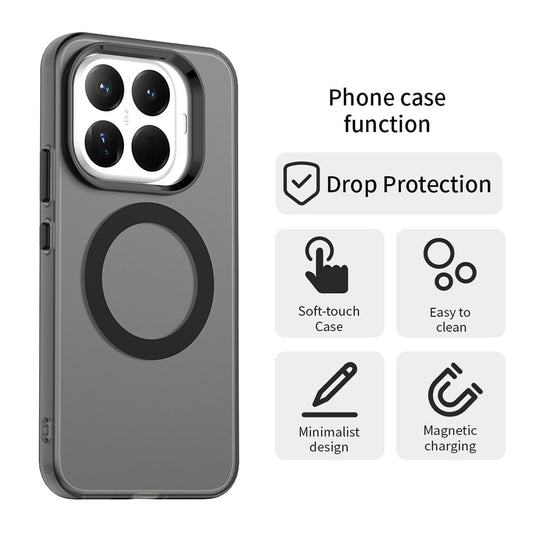 MagSafe-fodral för Xiaomi 17T Pro, Techsuit, CandyCase, Svart