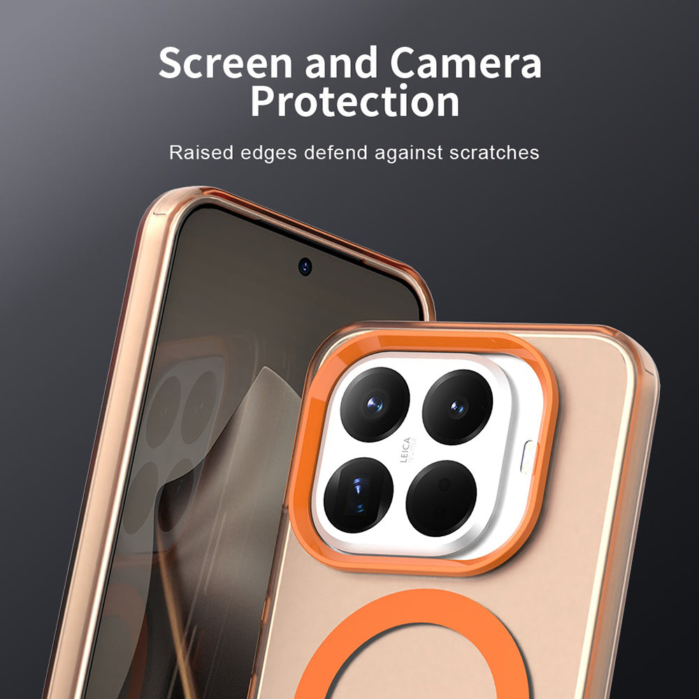 MagSafe-fodral för Xiaomi 17T Pro, Techsuit, CandyCase, Orange