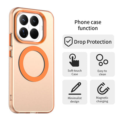 MagSafe-fodral för Xiaomi 17T Pro, Techsuit, CandyCase, Orange