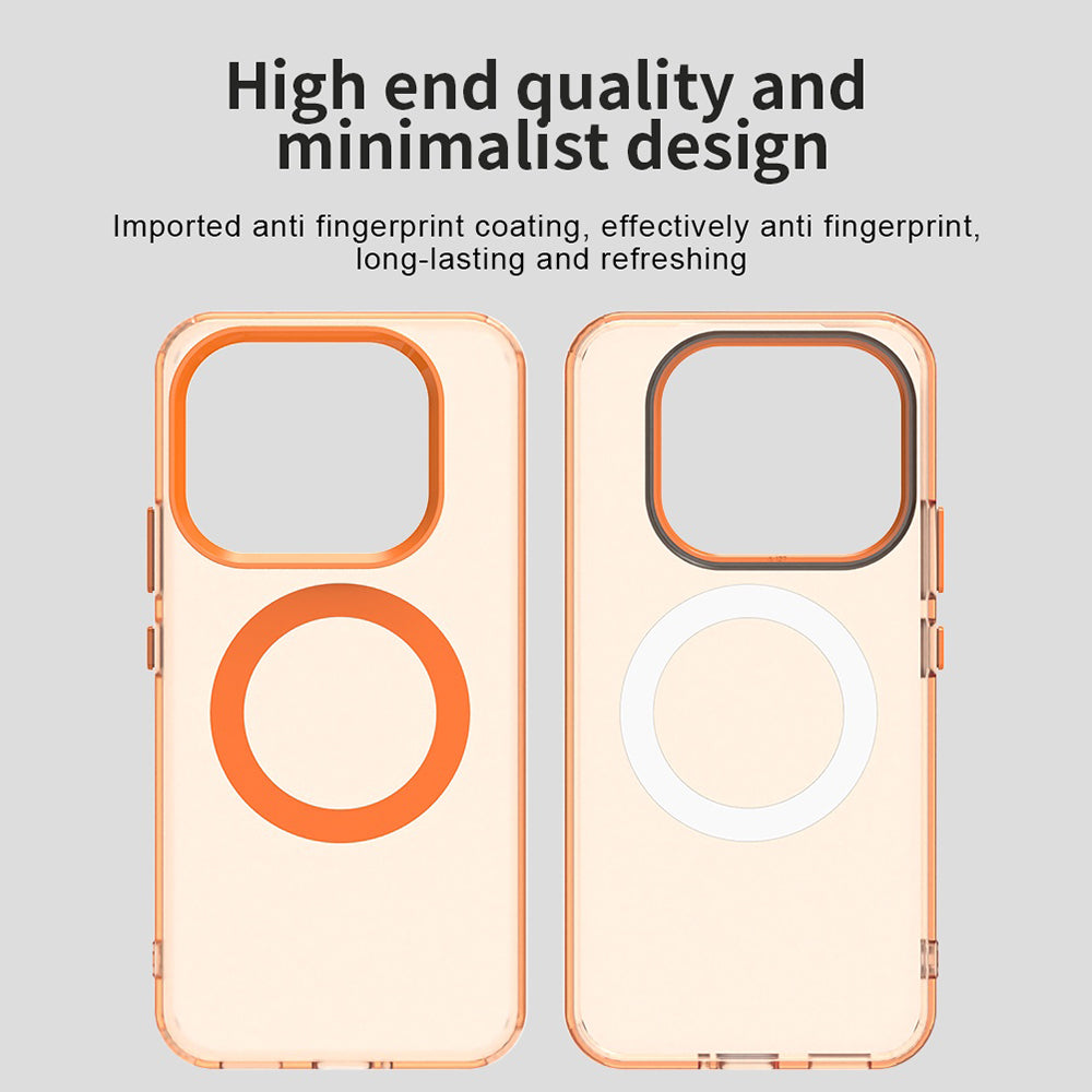 MagSafe-fodral för Xiaomi 17T Pro, Techsuit, CandyCase, Orange