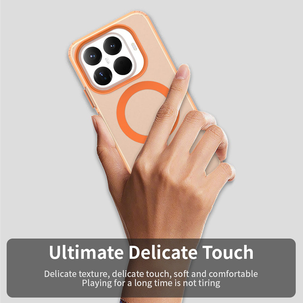 MagSafe-fodral för Xiaomi 17T Pro, Techsuit, CandyCase, Orange