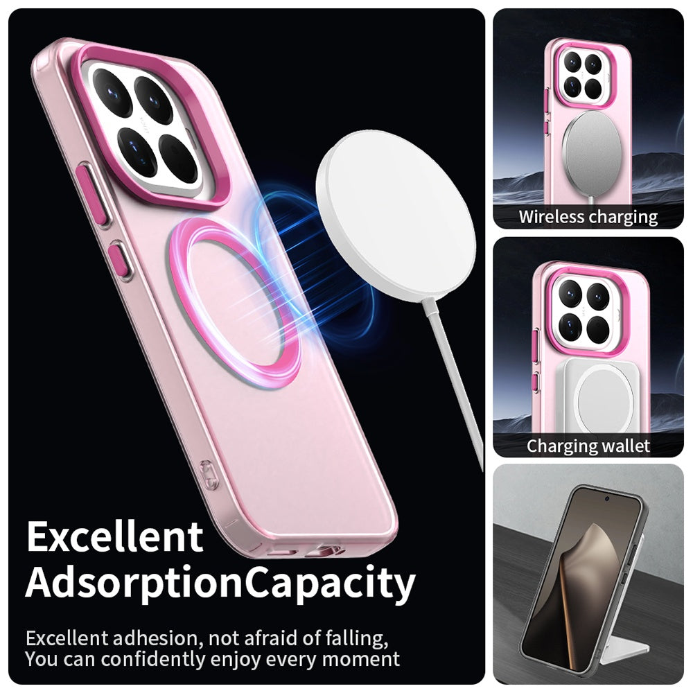 MagSafe-fodral för Xiaomi 17T, Techsuit, CandyCase, Rosa