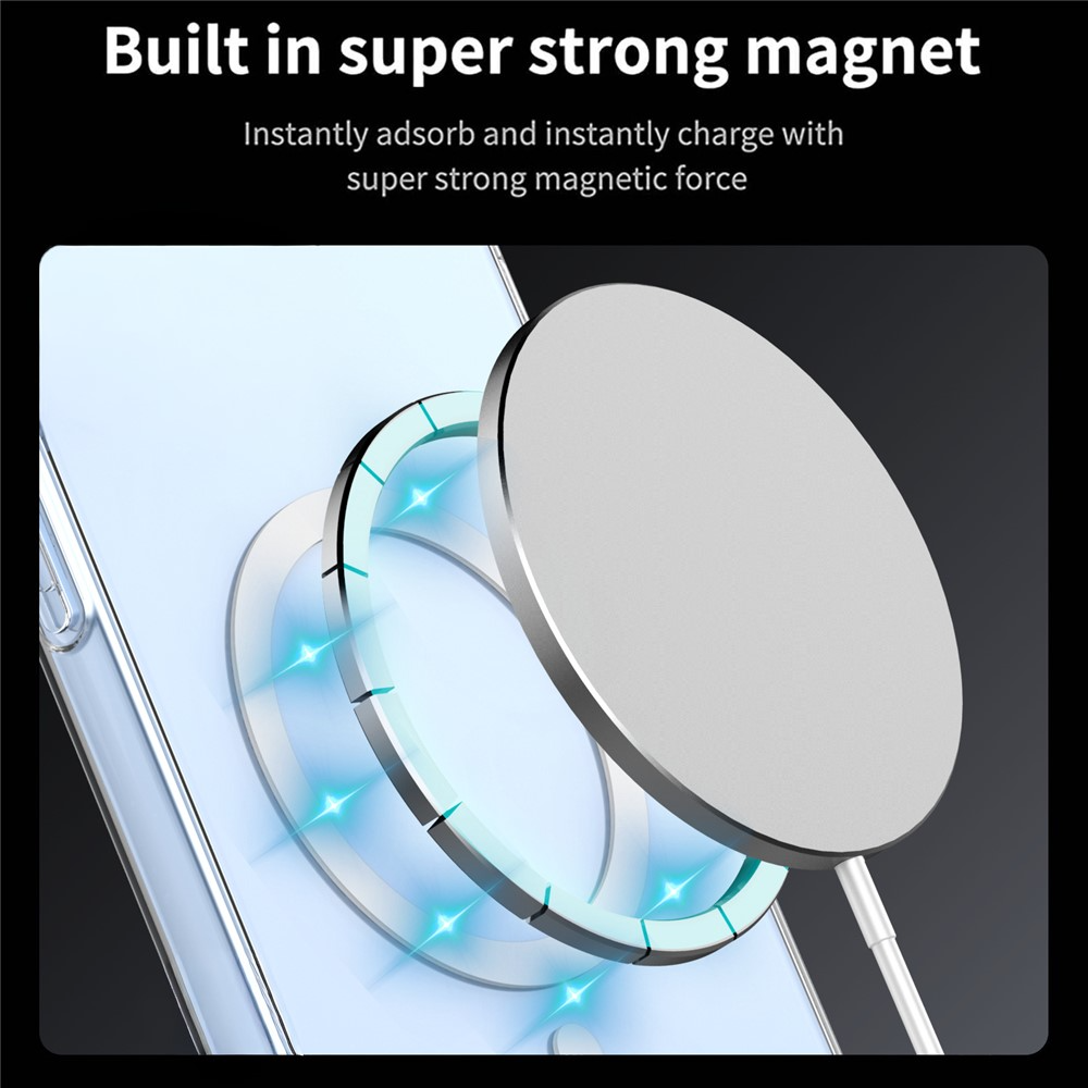 MagSafe-fodral för Xiaomi 17T, OEM, stöttåligt, transparent