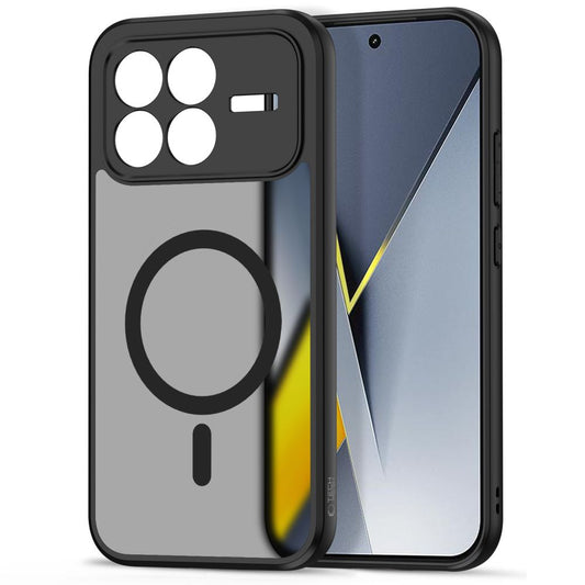 MagSafe-skal för Xiaomi Poco F8 Pro, Tech-Protect, Magmat, Svart