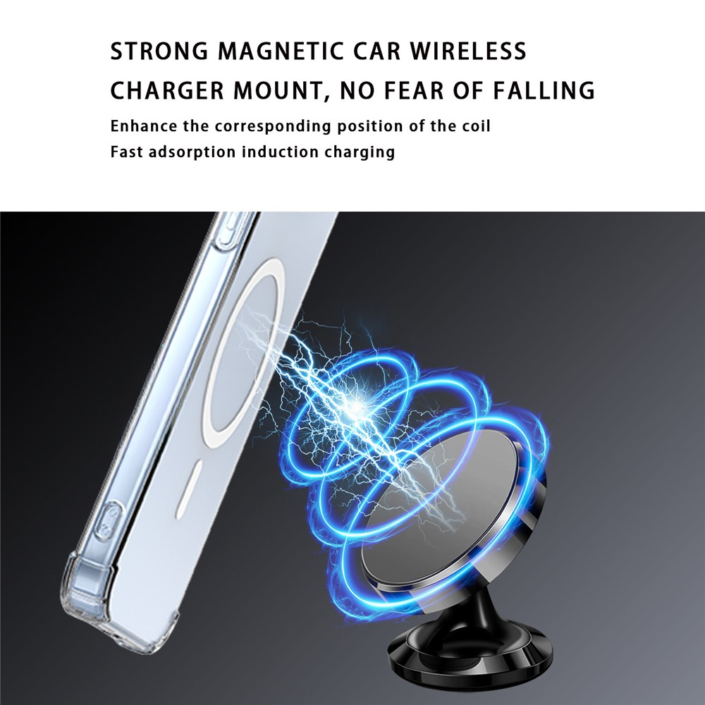 MagSafe-fodral för Xiaomi 17T, OEM, stöttåligt, transparent