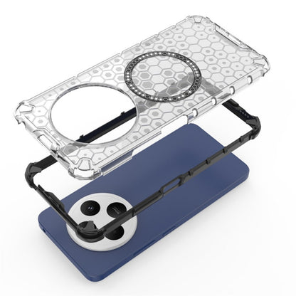 MagSafe-fodral för Xiaomi Poco C75 / Redmi 14C, Techsuit, HoneyComb Shield, Svart