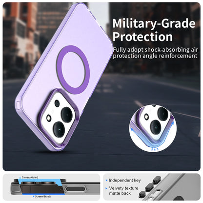 MagSafe-fodral för Xiaomi Poco C85 4G / Redmi 15C 5G / 15C 4G, Techsuit, CandyCase, Lila