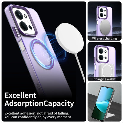 MagSafe-fodral för Xiaomi Poco C85 4G / Redmi 15C 5G / 15C 4G, Techsuit, CandyCase, Lila