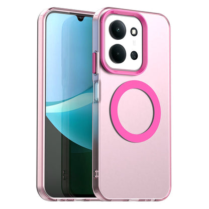 MagSafe-fodral för Xiaomi Poco C85 4G / Redmi 15C 5G / 15C 4G, Techsuit, CandyCase, Rosa