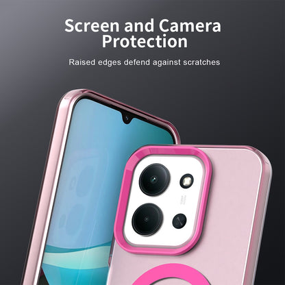 MagSafe-fodral för Xiaomi Poco C85 4G / Redmi 15C 5G / 15C 4G, Techsuit, CandyCase, Rosa