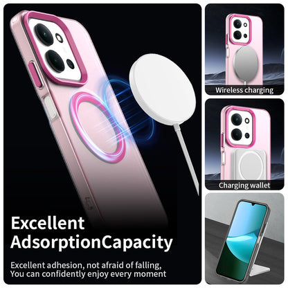 MagSafe-fodral för Xiaomi Poco C85 4G / Redmi 15C 5G / 15C 4G, Techsuit, CandyCase, Rosa