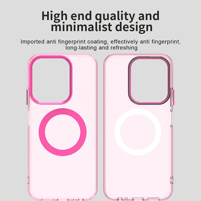 MagSafe-fodral för Xiaomi Poco C85 4G / Redmi 15C 5G / 15C 4G, Techsuit, CandyCase, Rosa