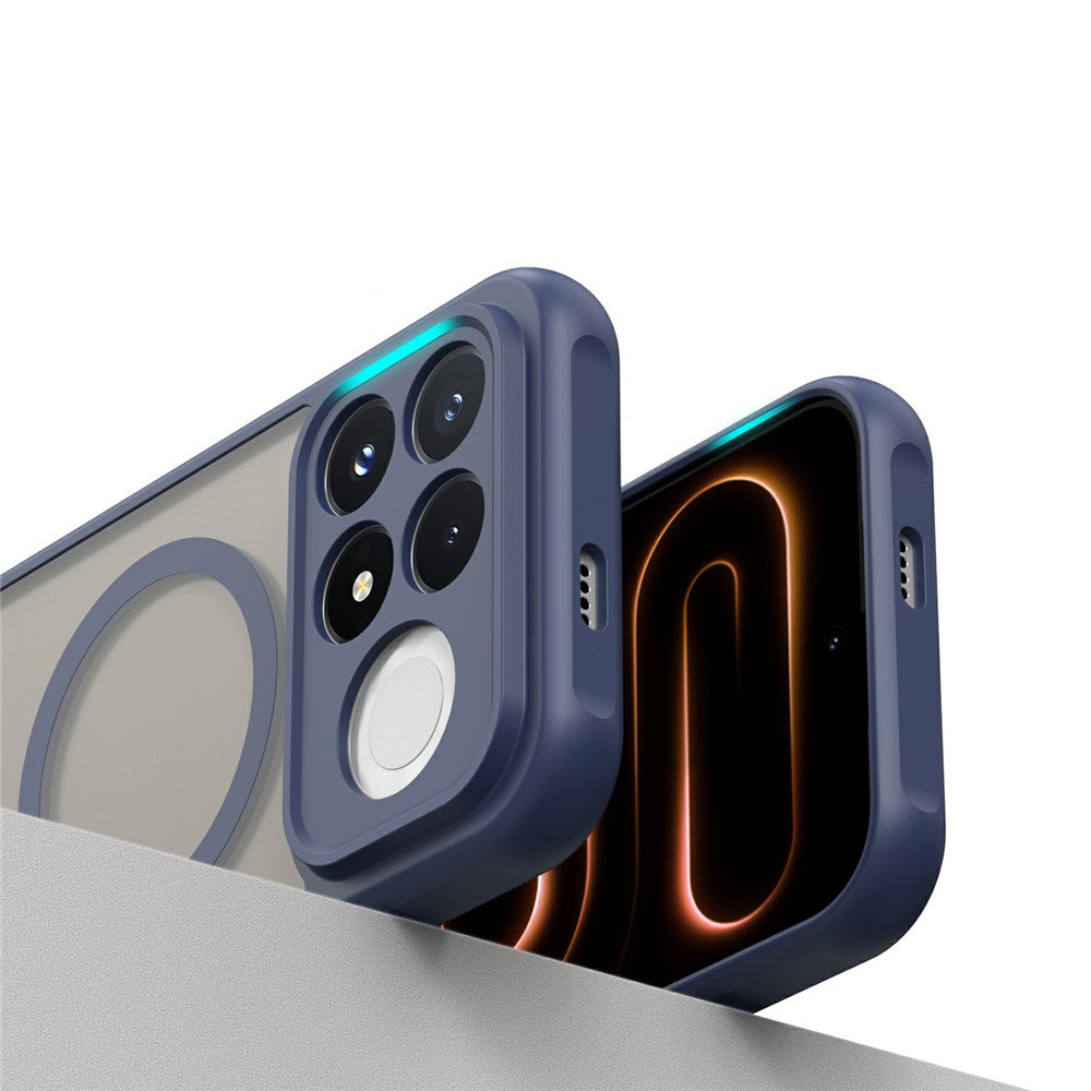 MagSafe-skal för Xiaomi Poco F9 Pro, Techsuit, HaloFrost II, marinblått