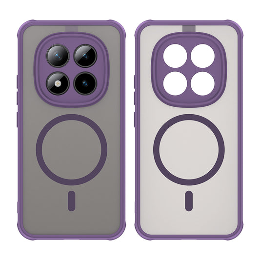 MagSafe-skal för Xiaomi Poco M8 Pro / Redmi Note 15 Pro+ 5G, Techsuit, HaloFrost II, Lila