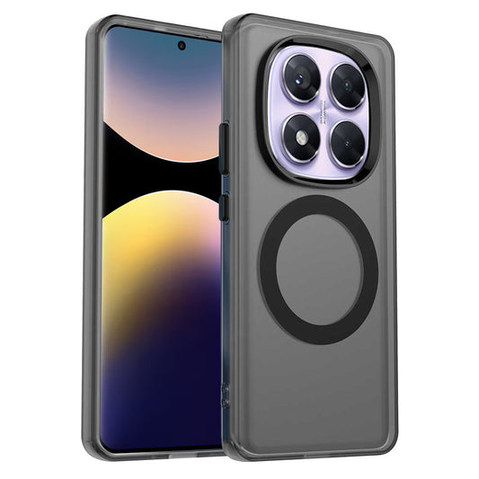 MagSafe-fodral för Xiaomi Poco X7 / Redmi Note 14 Pro 5G, Techsuit, CandyCase, Svart