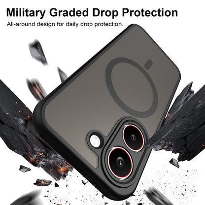 MagSafe Case for Xiaomi Poco X8 Pro, Techsuit, HaloFrost II, Black