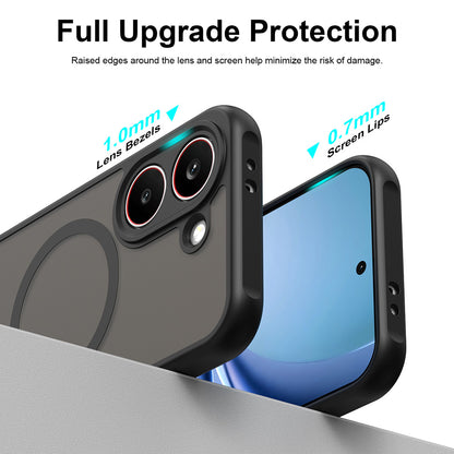MagSafe-fodral för Xiaomi Poco X8 Pro, Techsuit, HaloFrost II, Grön