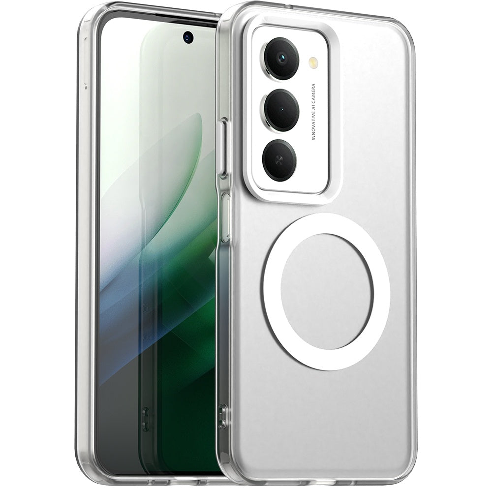 MagSafe-skal för Xiaomi Redmi 15 5G / 15 4G, Techsuit, CandyCase, Vit