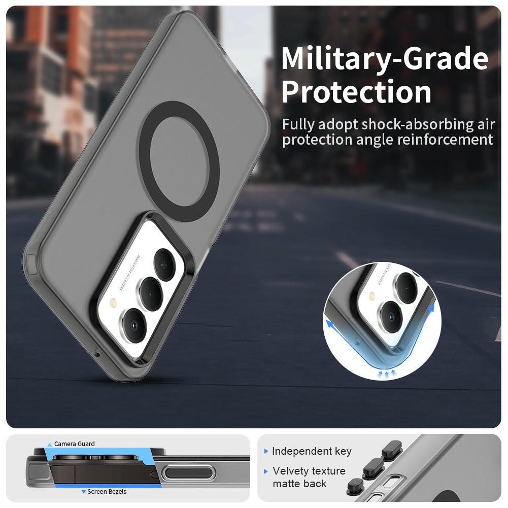 MagSafe-fodral för Xiaomi Redmi 15 5G / 15 4G, Techsuit, CandyCase, Svart