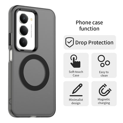 MagSafe-fodral för Xiaomi Redmi 15 5G / 15 4G, Techsuit, CandyCase, Svart