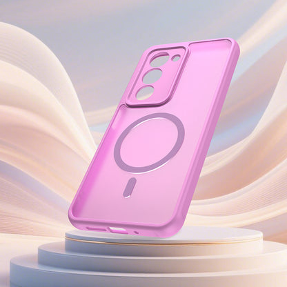 MagSafe-skal för Xiaomi Redmi 15 5G / 15 4G, Techsuit, HaloFrost II, Rosa