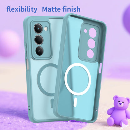 MagSafe-skal för Xiaomi Redmi 15 5G / 15 4G, Techsuit, HaloFrost II, Ljusgrön