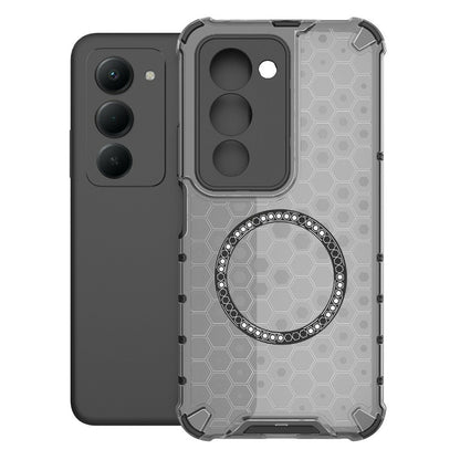 MagSafe Case for Xiaomi Redmi 15 5G / 15 4G, Techsuit, HoneyComb Shield, Black