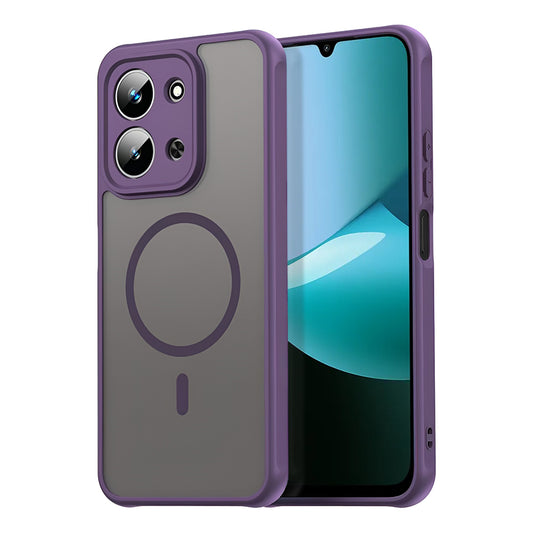 MagSafe-skal för Xiaomi Redmi 15C 5G / 15C 4G, Techsuit, HaloFrost II, Lila
