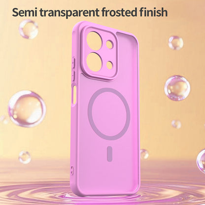 MagSafe-skal för Xiaomi Redmi 15C 5G / 15C 4G, Techsuit, HaloFrost II, Rosa