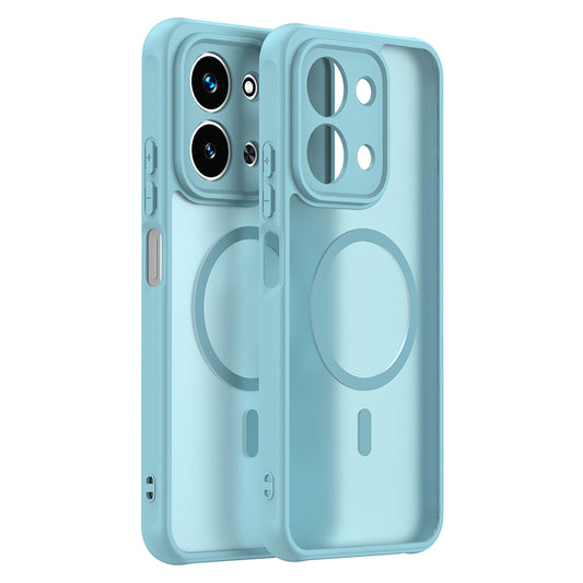 MagSafe-skal för Xiaomi Redmi 15C 5G / 15C 4G, Techsuit, HaloFrost II, Ljusgrön