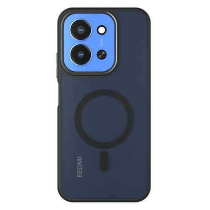 MagSafe-fodral för Xiaomi Redmi 15C 5G / 15C 4G, Techsuit, PureFrost, Satinsvart