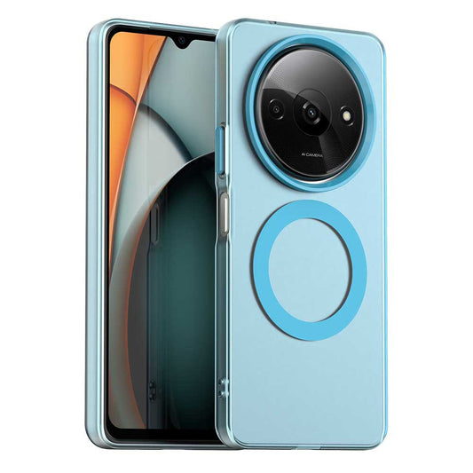 MagSafe-fodral för Xiaomi Redmi A3x / A3, Techsuit, CandyCase, Blå