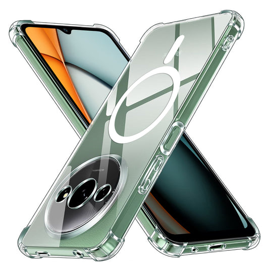 MagSafe-fodral för Xiaomi Redmi A3x / A3, Techsuit, stöttåligt, transparent