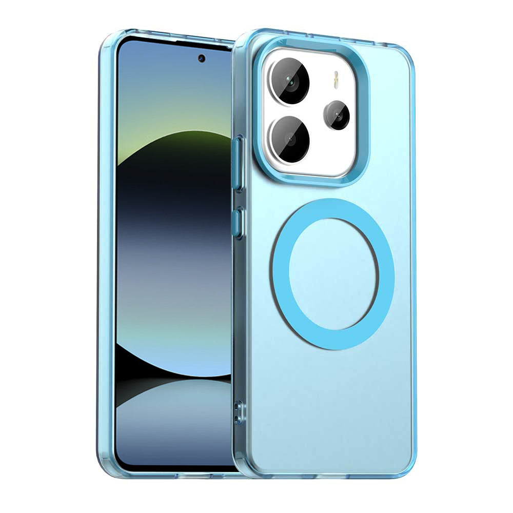 MagSafe Case for Xiaomi Redmi Note 14 5G, Techsuit, CandyCase, Blue