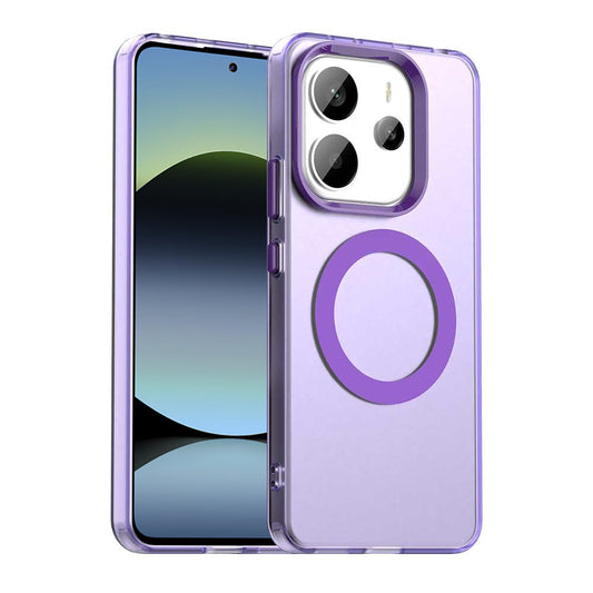 MagSafe-fodral för Xiaomi Redmi Note 14 5G, Techsuit, CandyCase, Lila