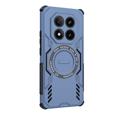 MagSafe-fodral för Xiaomi Redmi Note 14 Pro 4G, Techsuit, ArmorMag, Blå