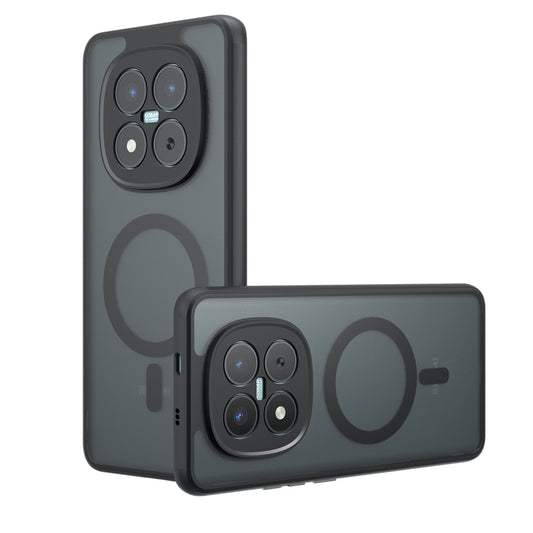 MagSafe-skal för Xiaomi Redmi Note 15 Pro 4G, Techsuit, PureFrost, Satinsvart