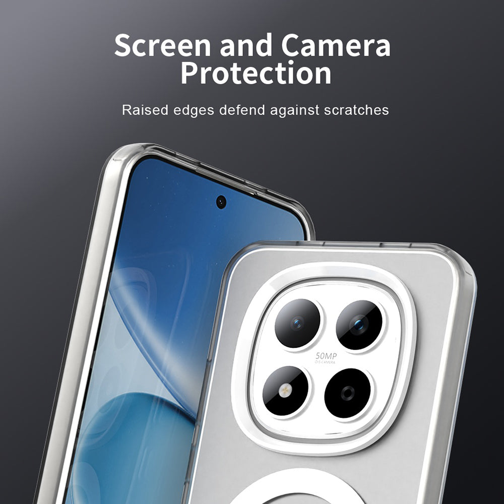 MagSafe-skal för Xiaomi Redmi Note 15 Pro 5G, Techsuit, CandyCase, Vit