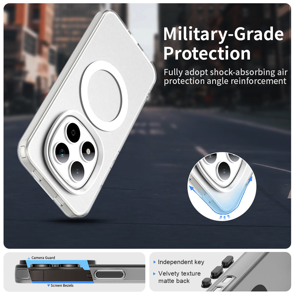 MagSafe-skal för Xiaomi Redmi Note 15 Pro 5G, Techsuit, CandyCase, Vit