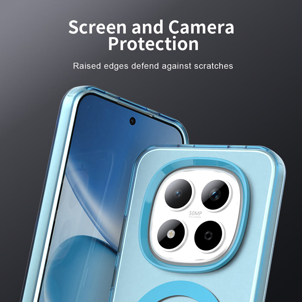 MagSafe Case for Xiaomi Redmi Note 15 Pro 5G, Techsuit, CandyCase, Blue